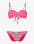 Bikini à imprimé tribal fluo - rose fluo - 1