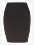 Jupe color block stretch - noir/jaune - 1