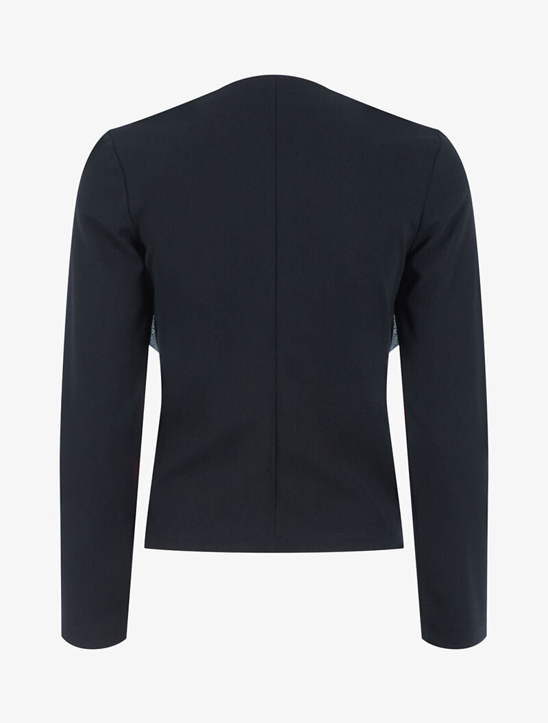 Veste à pans asymétriques - noir - 2