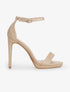 Sandales à talons stiletto - nude - 1