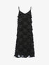 Robe à étoiles et coeurs frangés - noir - 1