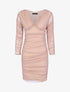Robe en tulle plissée - rose - 1