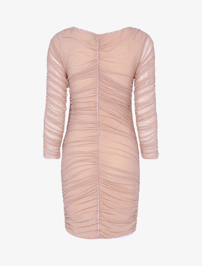 Robe en tulle plissée - rose - 2