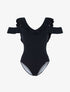 Monokini à volants - noir - 3