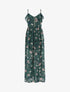 Robe longue à imprimé floral - vert - 3