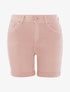 Short basique à ourlets - rose - 1