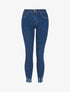 Jean basique à chevilles usées - bleu denim - 3