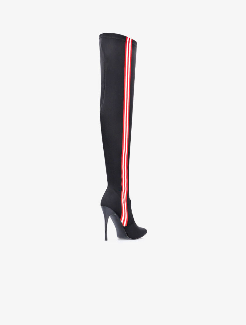 Cuissardes à bandes sport - noir - 5