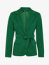 Veste fluide ceinturée - vert foncé - 3