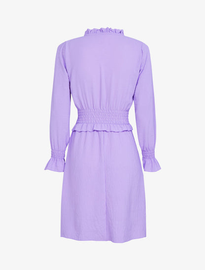 Robe patineuse à volants - lilas - 3