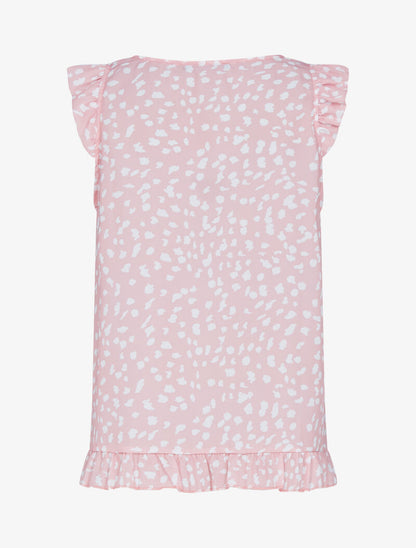 Top à imprimé moucheté - rose - 2
