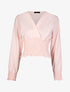 Crop top boule cache coeur - rose - 1