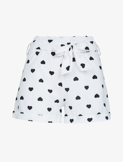 Mini short à imprimés - blanc - 2
