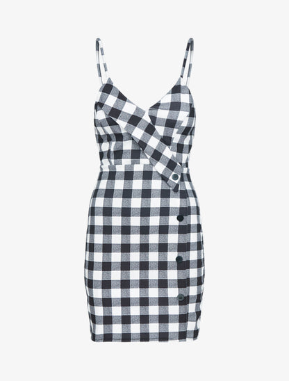 Robe moulante à imprimés - gris foncé - 3