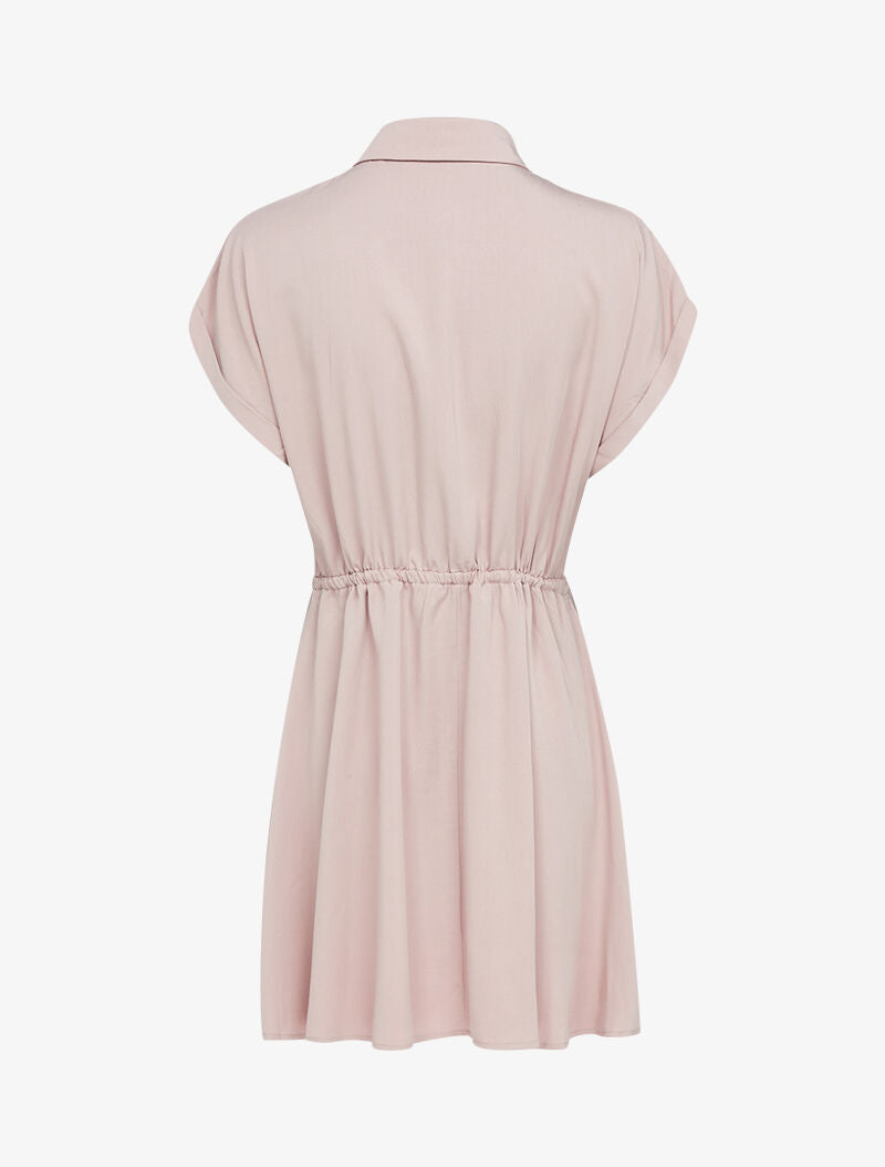 Robe à buste chauve souris - rose - 2