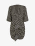 Robe tunique imprimée - noir - 1