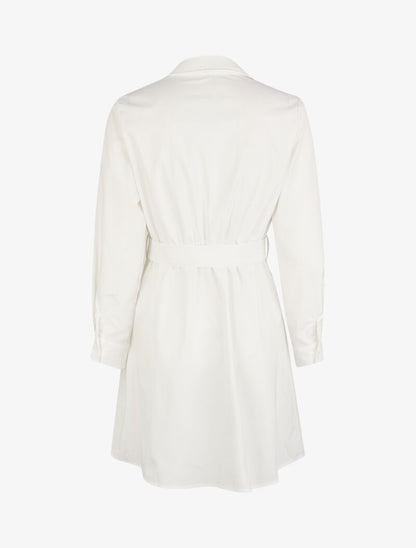 Robe chemise casual - blanc - 2