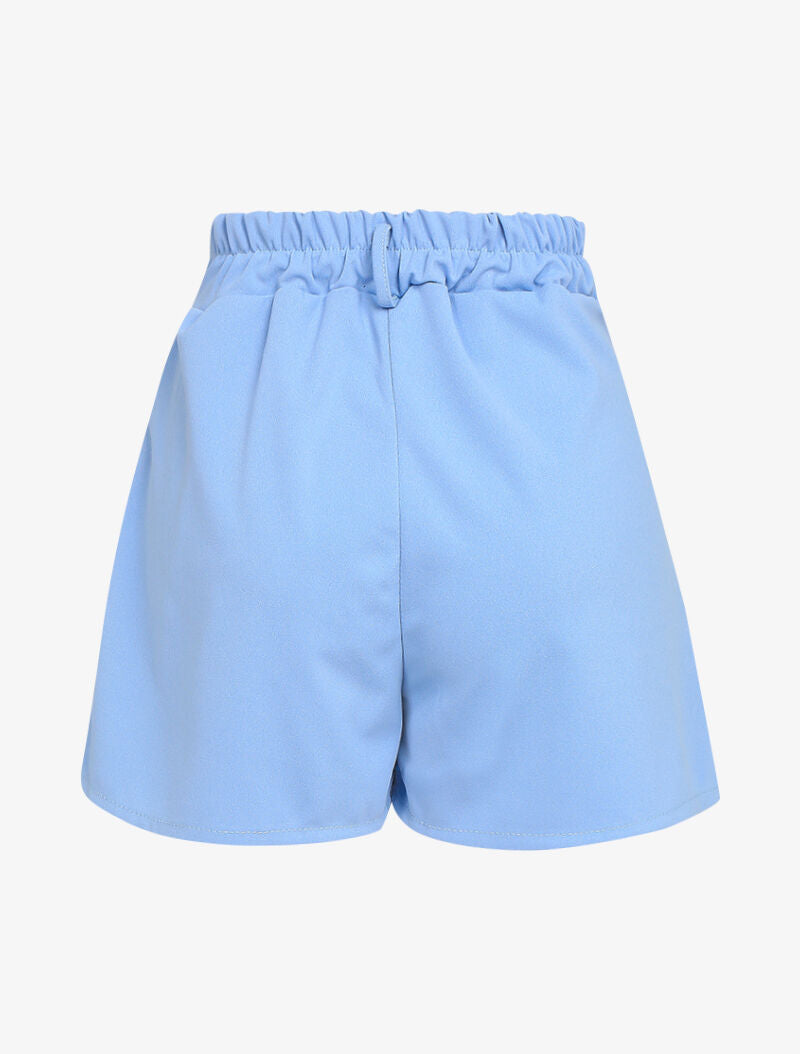 Short à grandes poches avant - bleu clair - 2