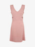 Robe courte à découpes - rose - 3