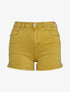 Mini short uni - jaune - 3