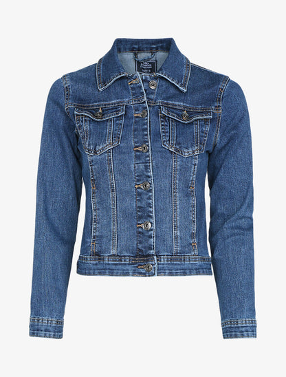 Veste en jean selvedge - denim brut - 3