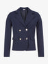 Veste basic unie - marine - 3