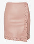 Jupe portefeuille cloutée - rose - 3