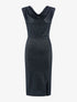Robe mi-longue scintillante - argent - 8