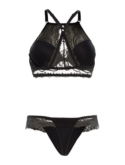 Ensemble SG dos nageur et string - noir - 2