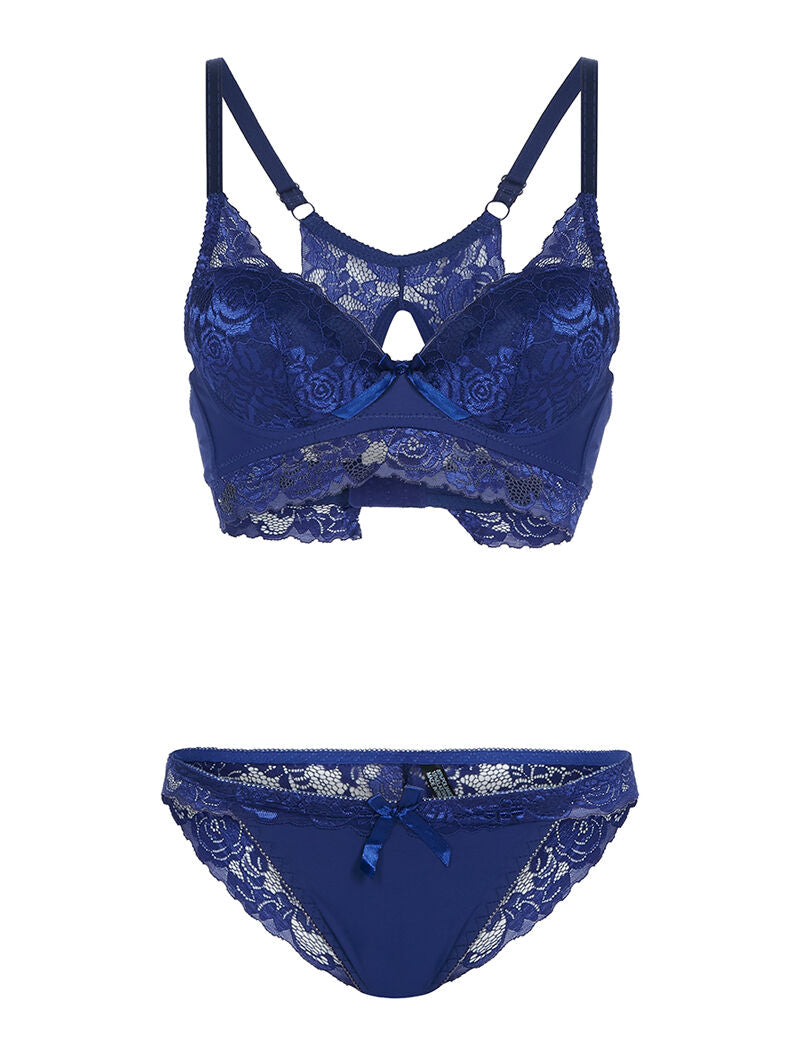 Ensemble SG dos nageur et tanga - marine - 3