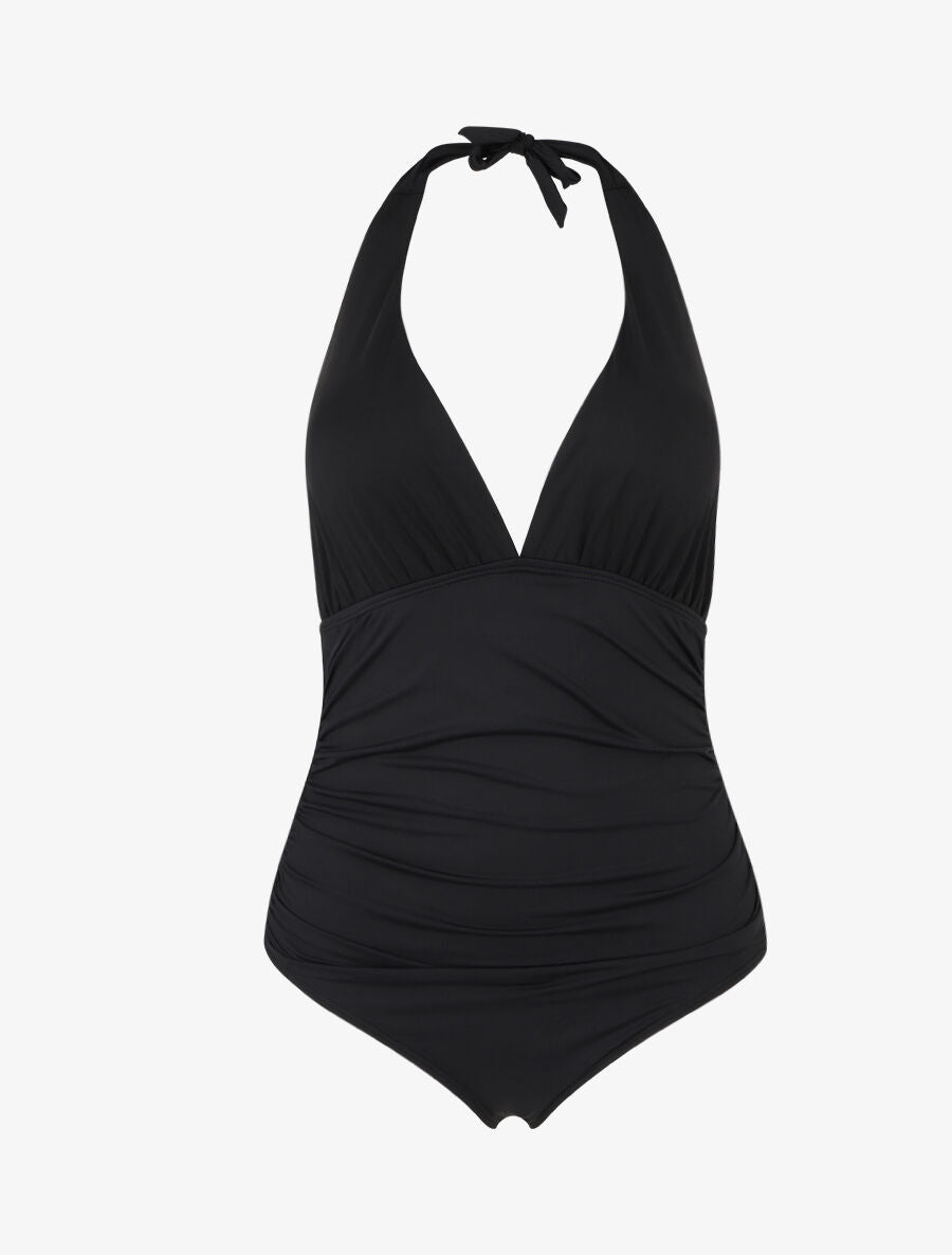Maillot de bain dos nu - Noir - 1