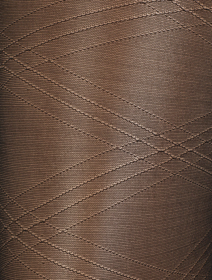 Collants transparents effet strié - Noir - 3