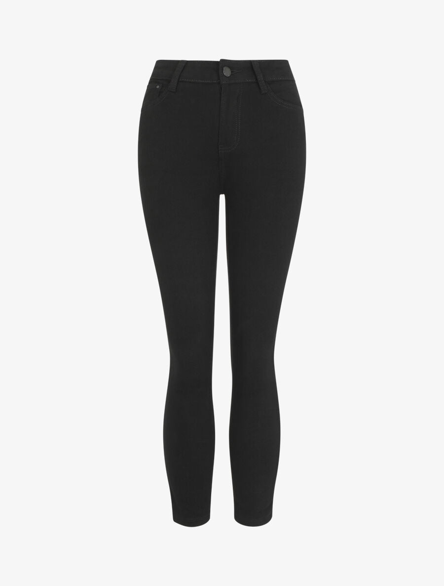 Jean basique coupe slim - Noir - 1