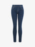 Jegging skinny push-up grande taille - Bleu - 1