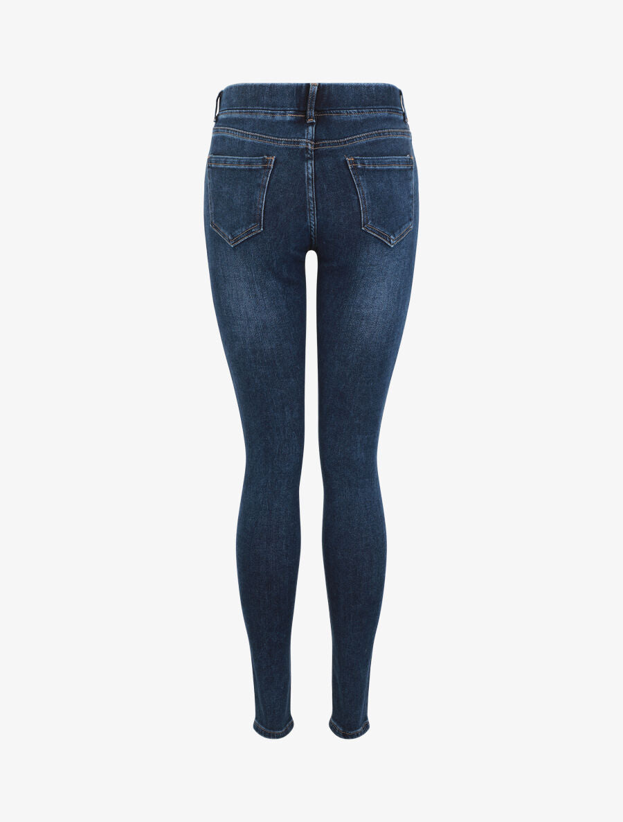 Jegging grande taille coupe skinny - Bleu - 2