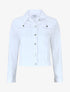Veste en jean droite - Blanc - 1