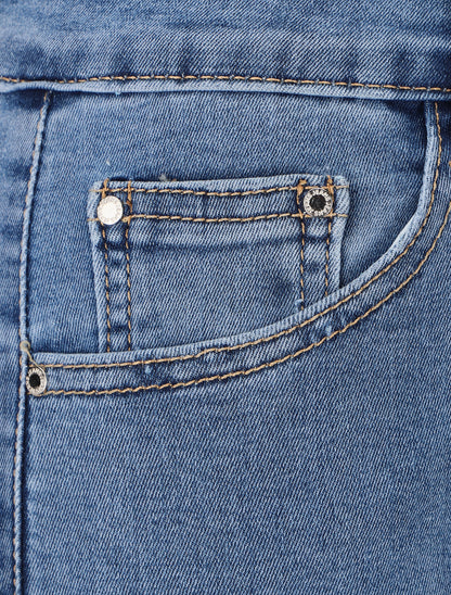 Jean classique coupe skinny - Bleu - 3