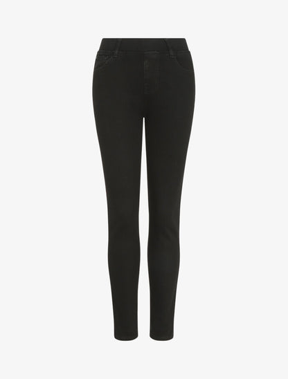 Jegging grande taille slim taille haute - Noir - 1