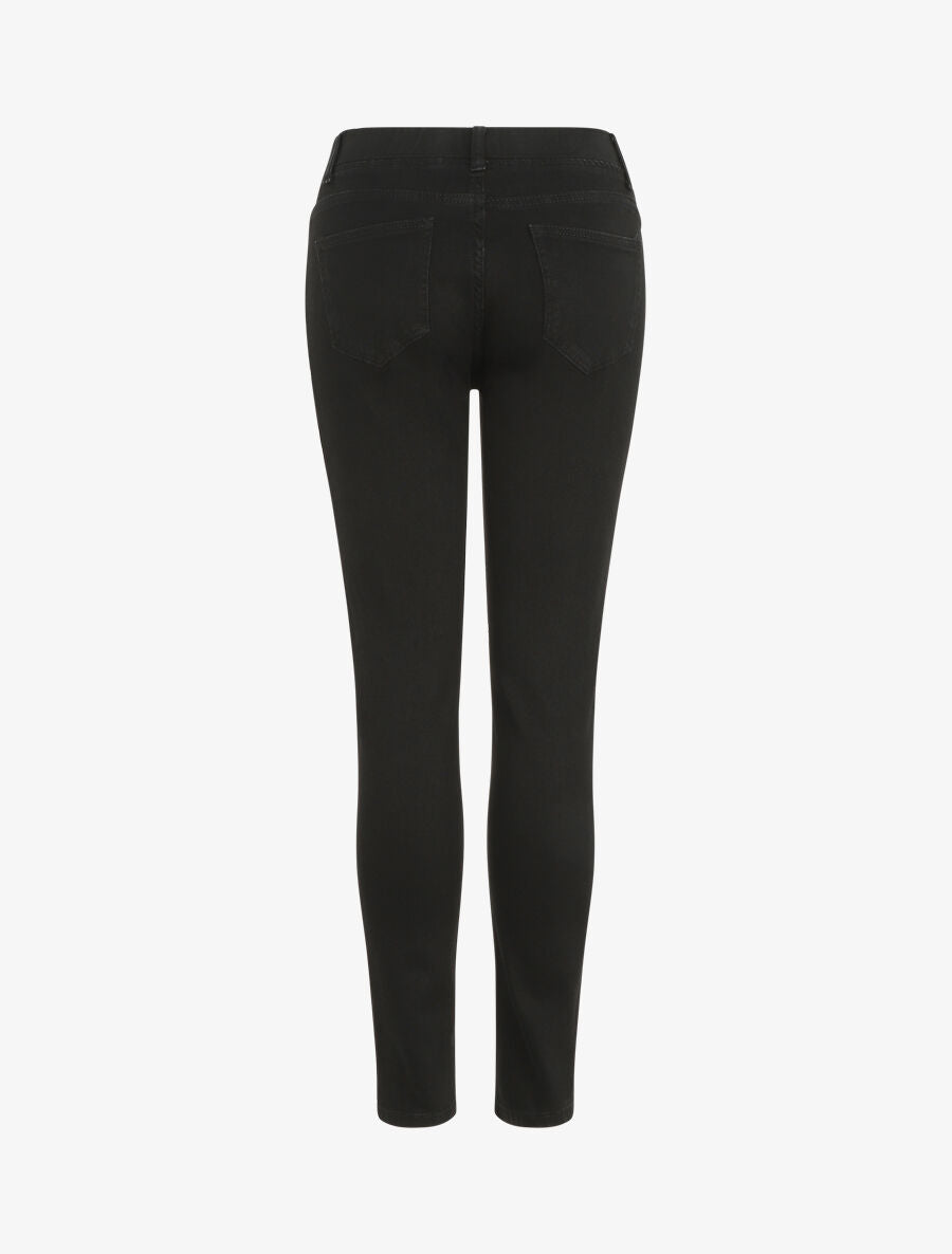Jegging grande taille slim taille haute - Noir - 2