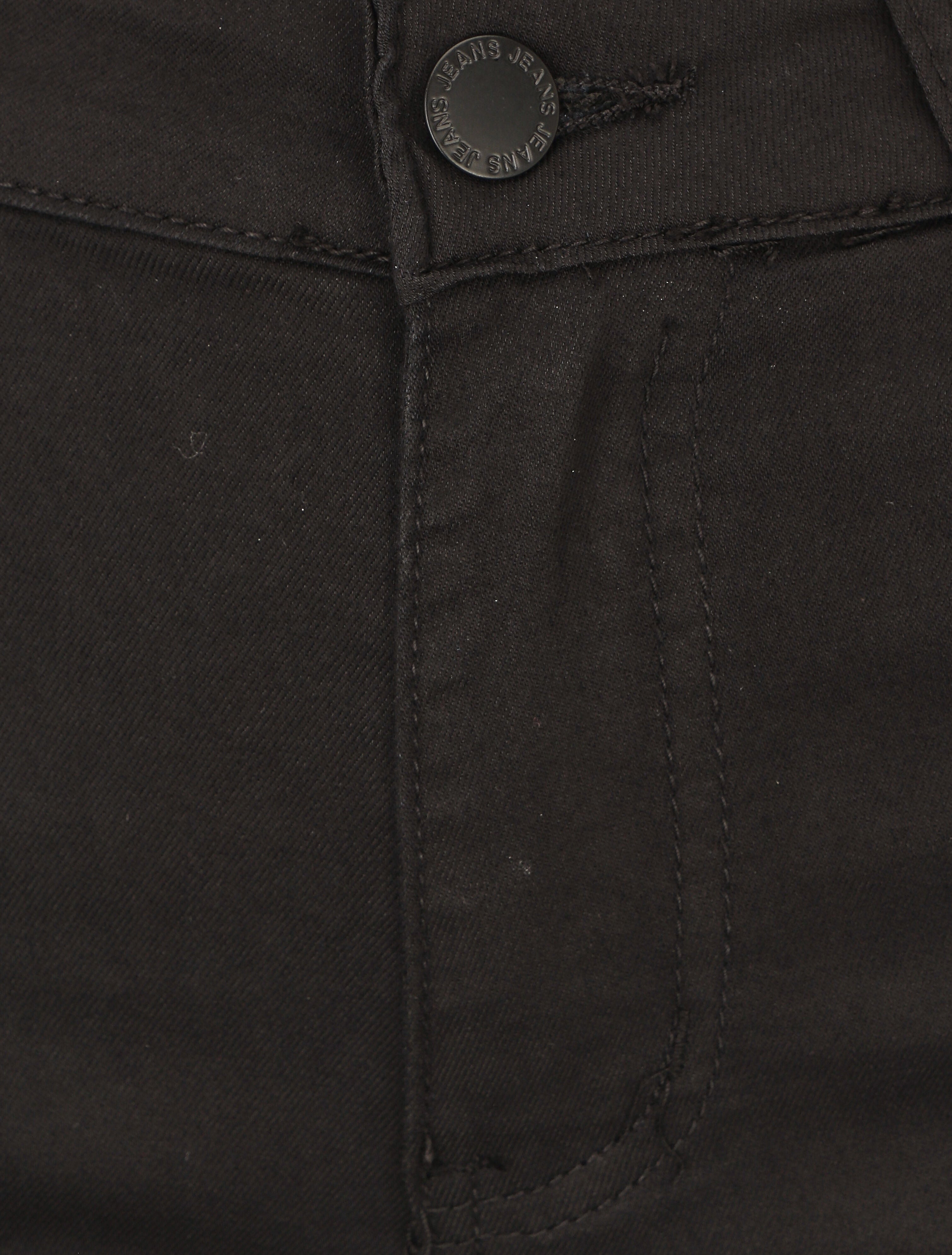 Jean skinny uni grande taille - Noir - 3