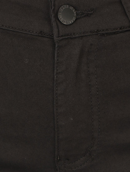 Jean skinny uni grande taille - Noir - 3