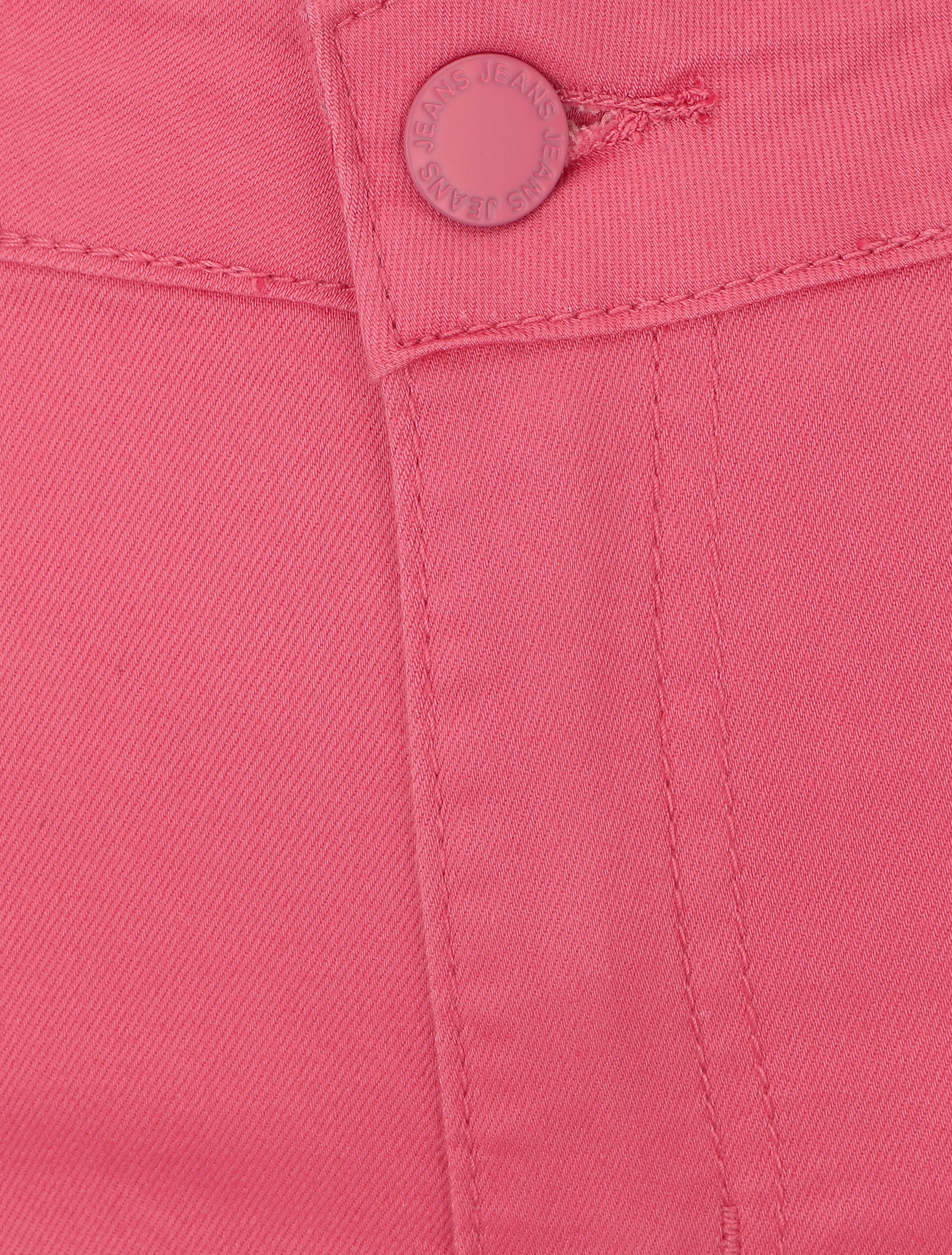 Jean skinny uni grande taille - Rose - 3