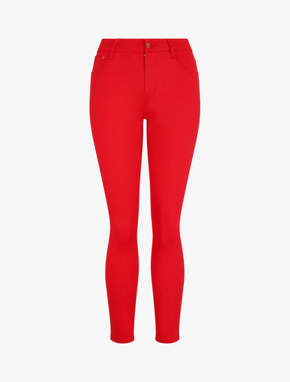 Jean classique coupe slim - Rouge - 1
