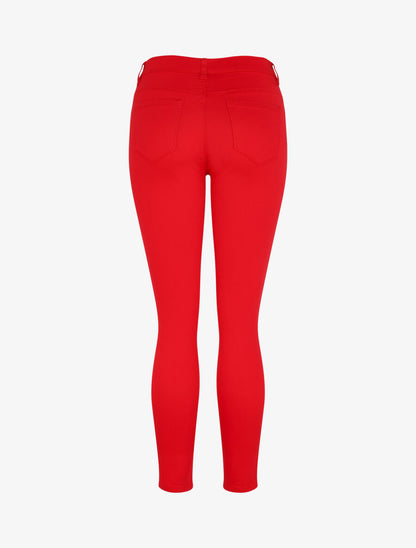 Jean classique coupe slim - Rouge - 2