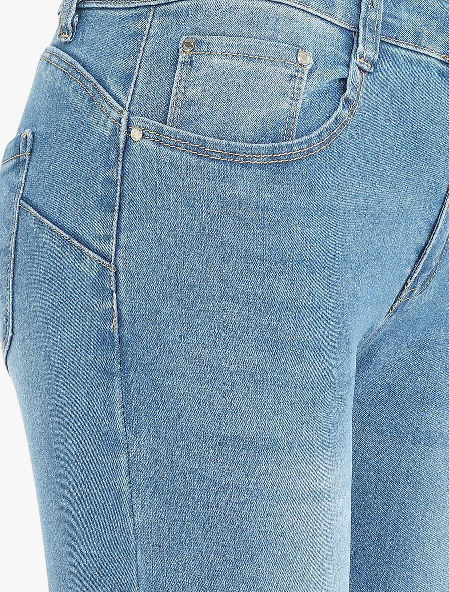 Jean push up coupe slim - Bleu - 3