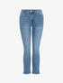 Jean droit taille standard bord franc - Bleu - 5