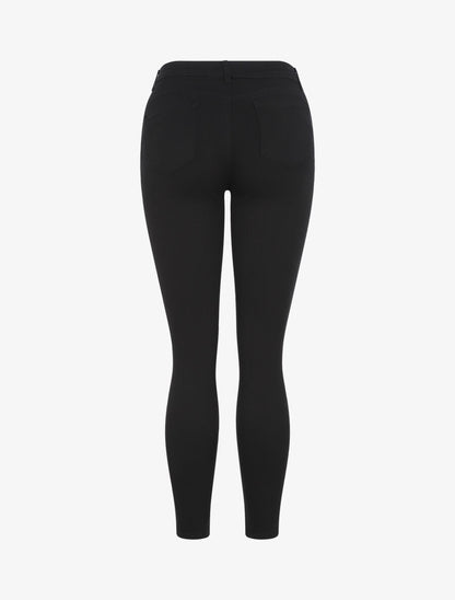 Jean uni coupe skinny - Noir - 2