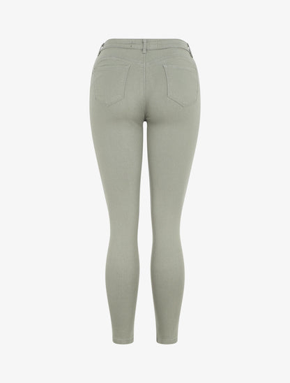 Jean uni coupe skinny - Kaki - 2