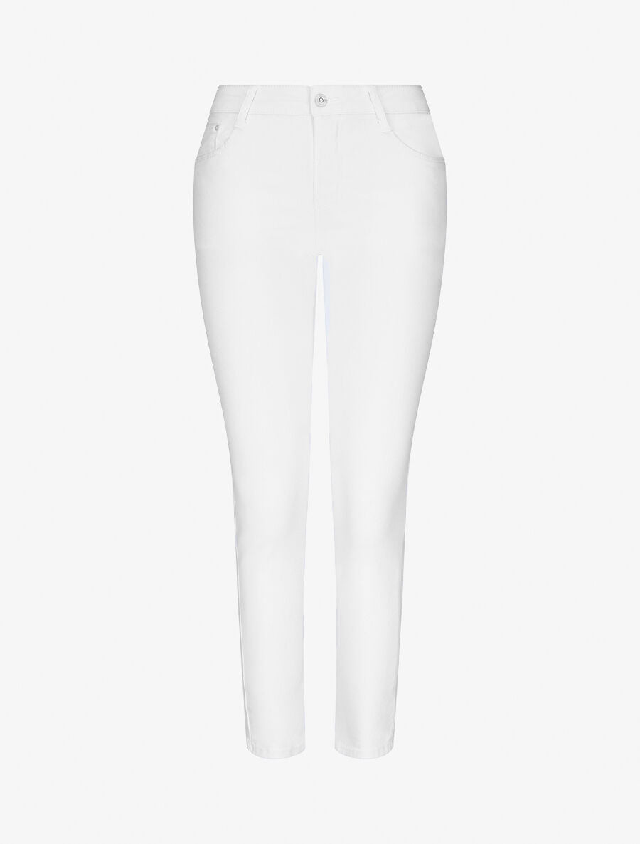 Jean classique coupe slim - Blanc - 4