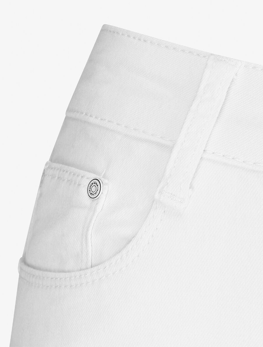 Jean classique coupe slim - Blanc - 3
